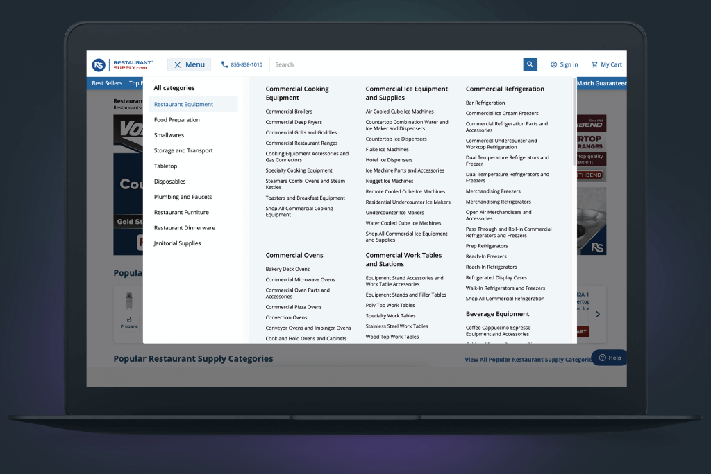 eCommerce Product Catalog Structure