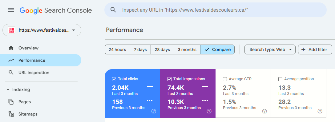 Website - https://www.festivaldescouleurs.ca