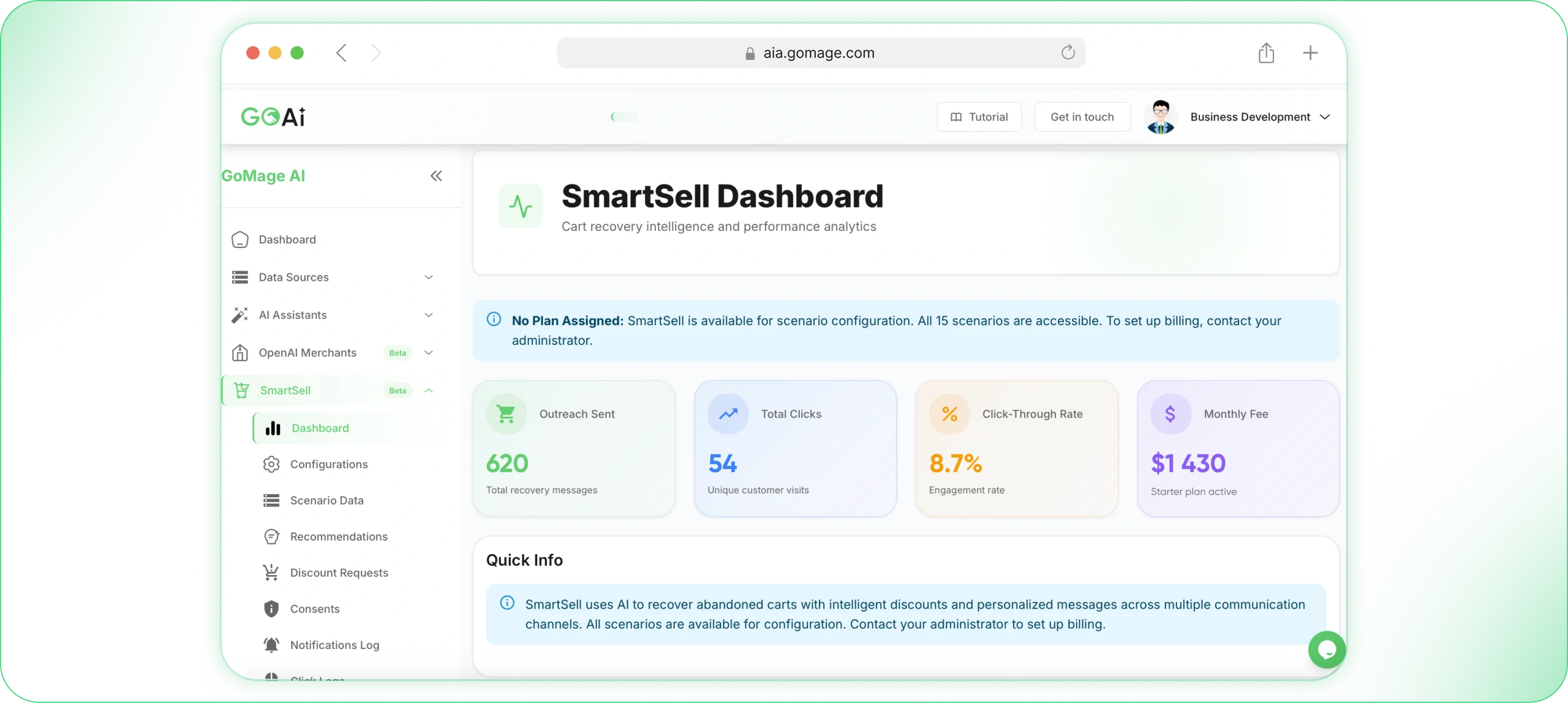 SmartSell_dashboard